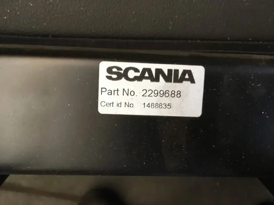 Scania Bijrijdersstoel - Kάθισμα για Φορτηγό: φωτογραφία 2 Scania Bijrijdersstoel - Kάθισμα για Φορτηγό: φωτογραφία 2