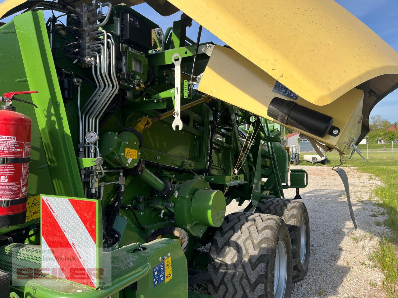Krone Big Pack 1270 VC - Χορτοδετική μηχανή τετράγωνες μπάλες, Μηχάνημα περιτύλιξης: φωτογραφία 4 Krone Big Pack 1270 VC - Χορτοδετική μηχανή τετράγωνες μπάλες, Μηχάνημα περιτύλιξης: φωτογραφία 4