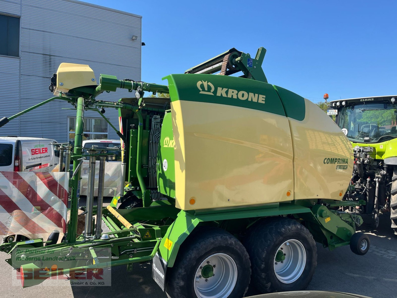 Χορτοδετική μηχανή στρόγγυλης μπάλας Krone Comprima CF 155 XC: φωτογραφία 6 Χορτοδετική μηχανή στρόγγυλης μπάλας Krone Comprima CF 155 XC: φωτογραφία 6