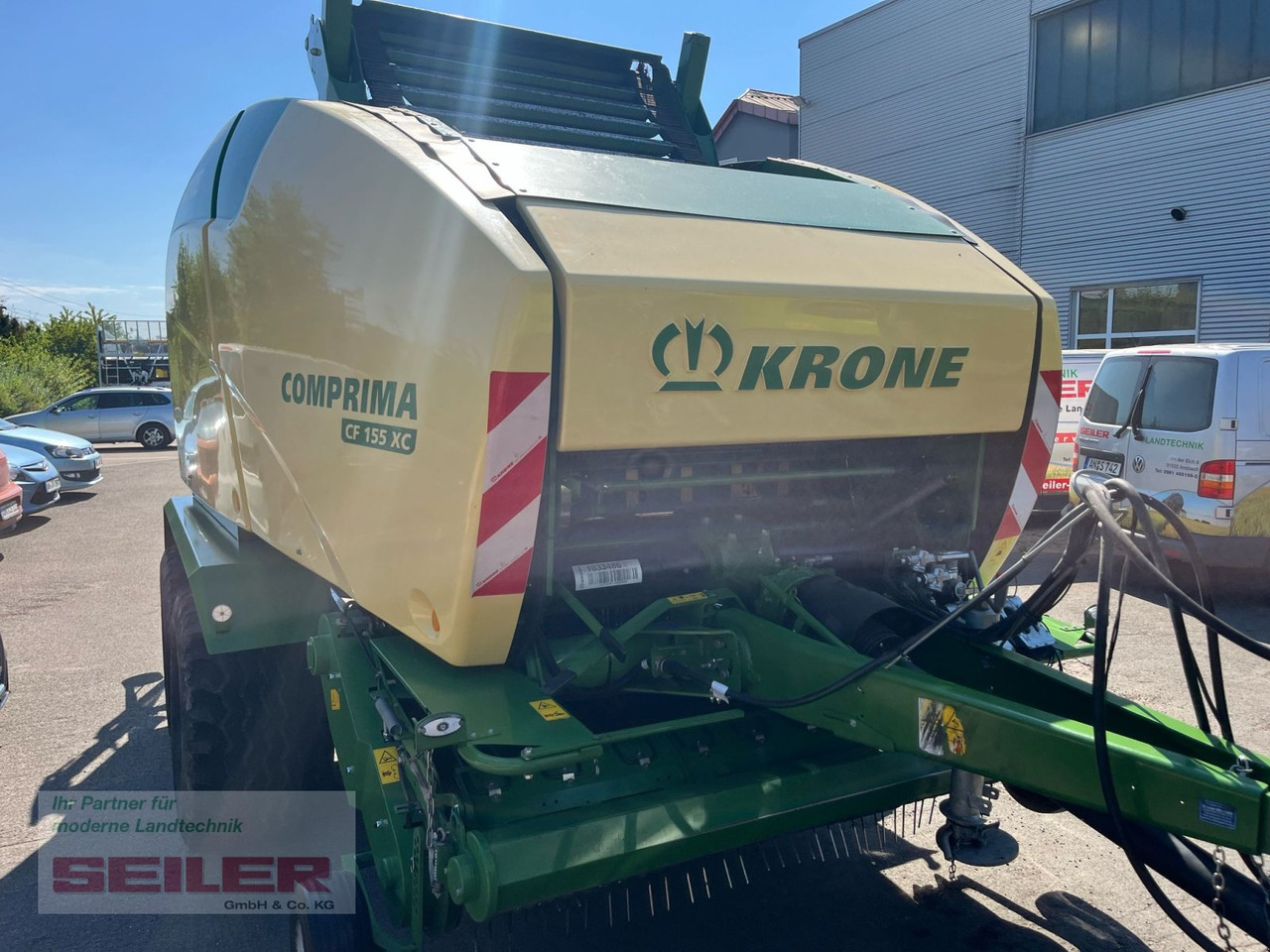 Krone Comprima CF 155 XC - Χορτοδετική μηχανή στρόγγυλης μπάλας: φωτογραφία 3 Krone Comprima CF 155 XC - Χορτοδετική μηχανή στρόγγυλης μπάλας: φωτογραφία 3