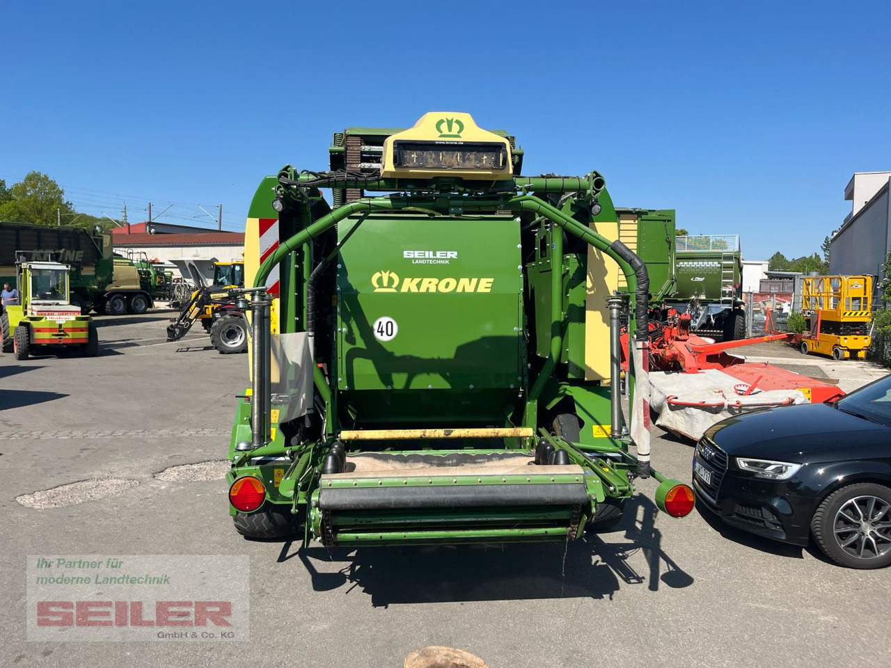 Χορτοδετική μηχανή στρόγγυλης μπάλας Krone Comprima CF 155 XC: φωτογραφία 7 Χορτοδετική μηχανή στρόγγυλης μπάλας Krone Comprima CF 155 XC: φωτογραφία 7