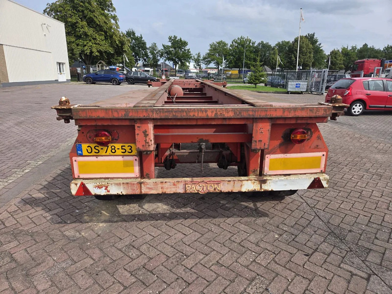 Pacton 2530 Steel Suspension - Επικαθήμενο μεταφοράς εμπορευματοκιβωτίων/ Κινητό αμάξωμα: φωτογραφία 4 Pacton 2530 Steel Suspension - Επικαθήμενο μεταφοράς εμπορευματοκιβωτίων/ Κινητό αμάξωμα: φωτογραφία 4