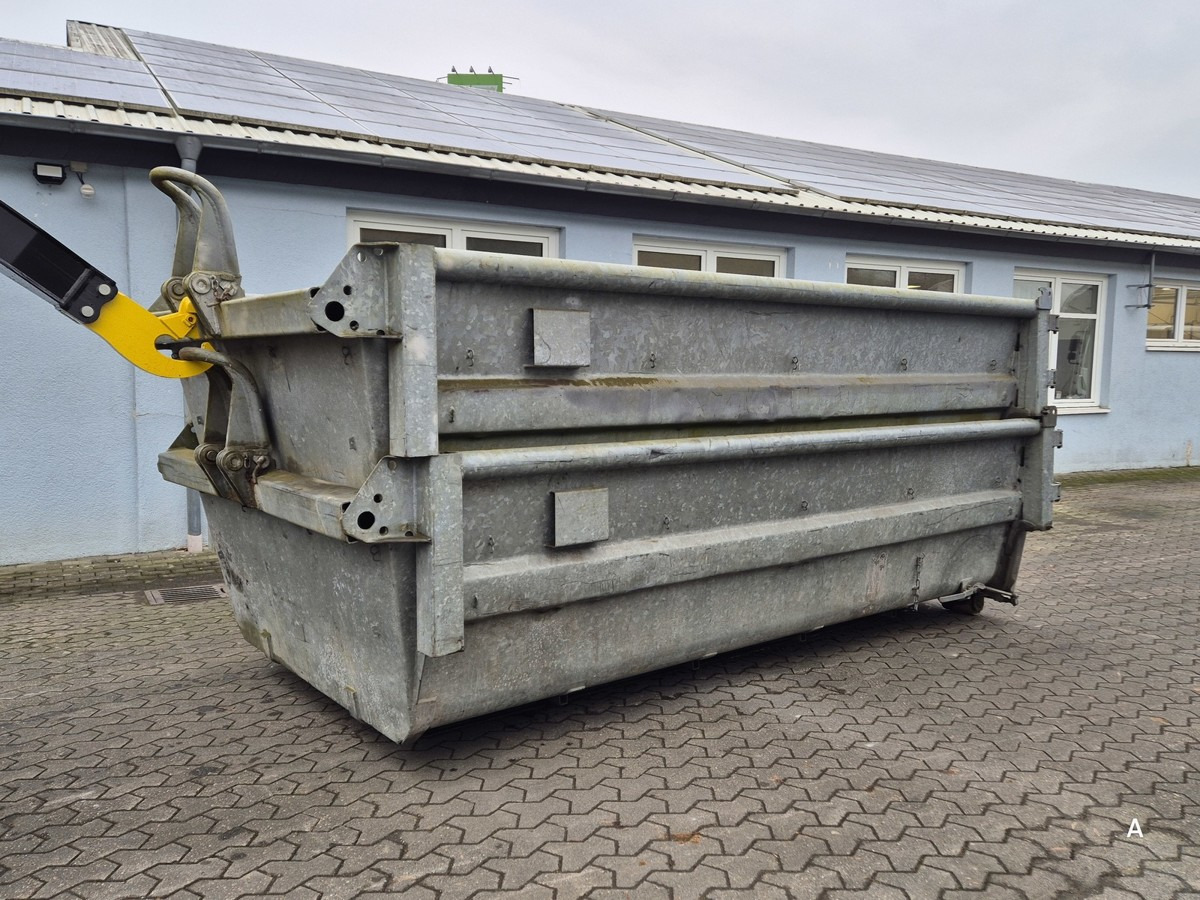 Ρυμούλκα μεταφοράς εμπορευματοκιβωτίων/ Κινητό αμάξωμα Abrollcontainer verzinkt, stapelbar, 1570mm 4.0m: φωτογραφία 1