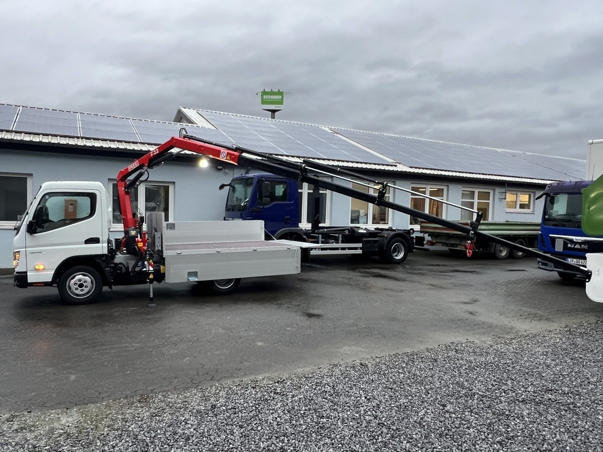 FUSO 3S15 Alu Pritsche 2.80m Ladekran Funk! sofort ve - Φορτηγό με γερανό, Μικρό φορτηγό με καρότσα: φωτογραφία 5 FUSO 3S15 Alu Pritsche 2.80m Ladekran Funk! sofort ve - Φορτηγό με γερανό, Μικρό φορτηγό με καρότσα: φωτογραφία 5