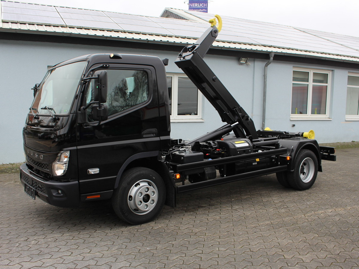 FUSO Canter FUSO 9C18  City Abrollkipper Hooklift Bla - Φορτηγό φόρτωσης γάντζου, Φορτηγό με γερανό: φωτογραφία 2 FUSO Canter FUSO 9C18  City Abrollkipper Hooklift Bla - Φορτηγό φόρτωσης γάντζου, Φορτηγό με γερανό: φωτογραφία 2