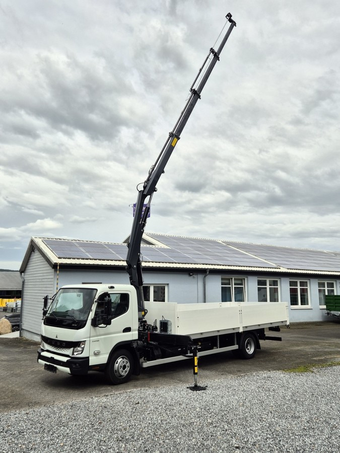 FUSO FUSO 9C18 Canter Alu Pritsche 5.5m Kran 3x hydr. - Μικρό φορτηγό με καρότσα: φωτογραφία 2 FUSO FUSO 9C18 Canter Alu Pritsche 5.5m Kran 3x hydr. - Μικρό φορτηγό με καρότσα: φωτογραφία 2