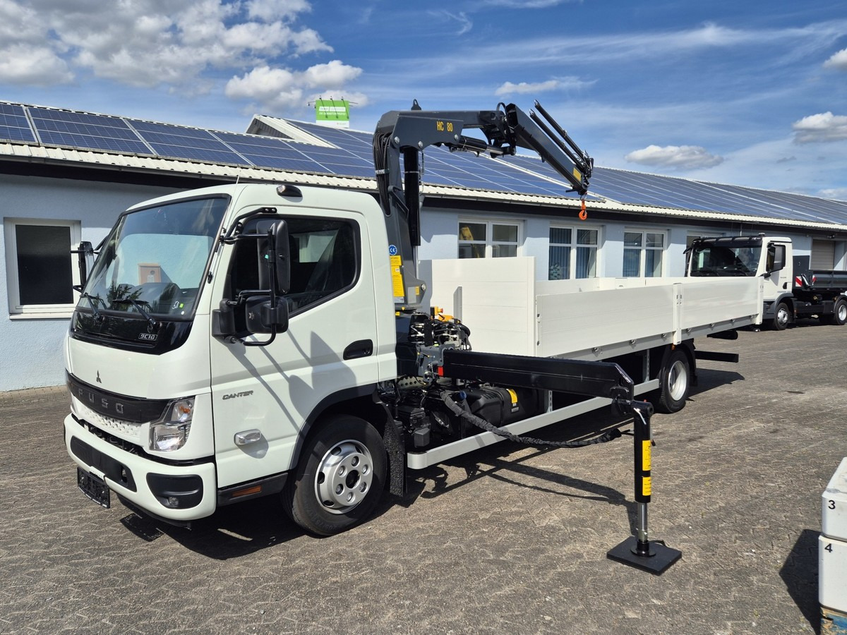 FUSO FUSO 9C18 Canter Alu Pritsche 5.5m Kran 3x hydr. - Μικρό φορτηγό με καρότσα: φωτογραφία 2 FUSO FUSO 9C18 Canter Alu Pritsche 5.5m Kran 3x hydr. - Μικρό φορτηγό με καρότσα: φωτογραφία 2