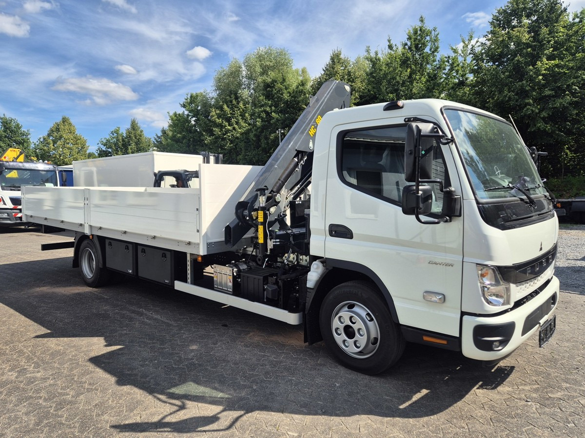 FUSO FUSO 9C18 Canter Alu Pritsche 5.5m Kran 3x hydr. - Μικρό φορτηγό με καρότσα: φωτογραφία 1 FUSO FUSO 9C18 Canter Alu Pritsche 5.5m Kran 3x hydr. - Μικρό φορτηγό με καρότσα: φωτογραφία 1