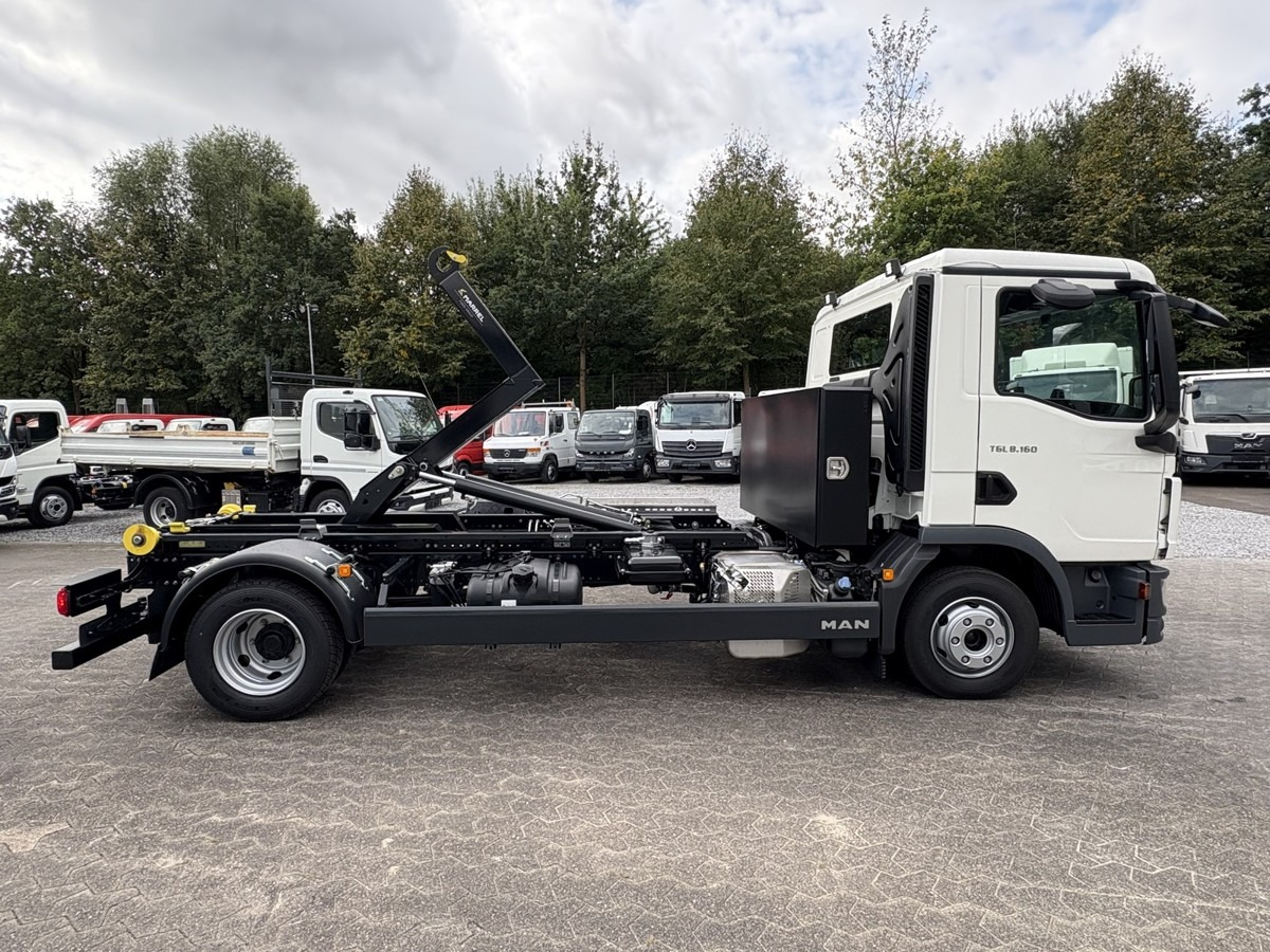 Νέα Φορτηγό φόρτωσης γάντζου MAN TGL 8.160 BL City Abollkipper Schalter 8.190: φωτογραφία 7