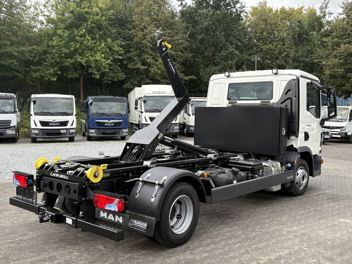Νέα Φορτηγό φόρτωσης γάντζου MAN TGL 8.160 BL City Abollkipper Schalter 8.190: φωτογραφία 6