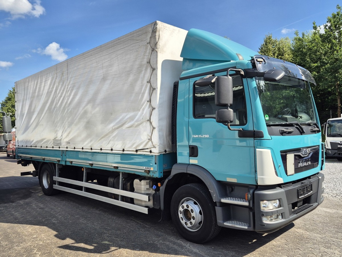 MAN TGM 15.290 BL Pritsche Plane LBW - Φορτηγό μουσαμάς: φωτογραφία 2 MAN TGM 15.290 BL Pritsche Plane LBW - Φορτηγό μουσαμάς: φωτογραφία 2