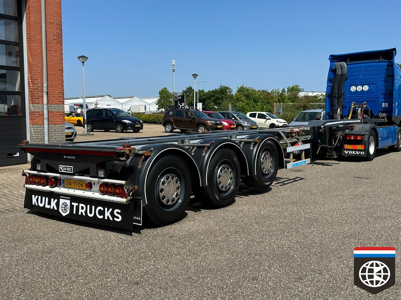 D-Tec FLEXITRAILER LIFT AXLE - DISKBRAKES - 20/30/40/45 HC - CONCOURSTAAT - Επικαθήμενο μεταφοράς εμπορευματοκιβωτίων/ Κινητό αμάξωμα: φωτογραφία 1 D-Tec FLEXITRAILER LIFT AXLE - DISKBRAKES - 20/30/40/45 HC - CONCOURSTAAT - Επικαθήμενο μεταφοράς εμπορευματοκιβωτίων/ Κινητό αμάξωμα: φωτογραφία 1