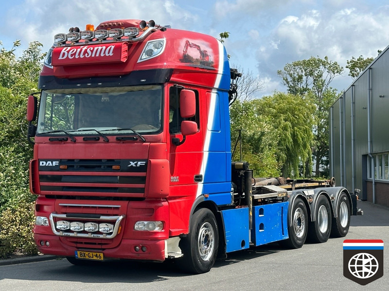 DAF FAK XF105 510 * MANUAL 16x ZF ** PALLFINGER PK20002 ** PALIFT HOOK 25t ** 8X2/4 - Φορτηγό με γερανό: φωτογραφία 1 DAF FAK XF105 510 * MANUAL 16x ZF ** PALLFINGER PK20002 ** PALIFT HOOK 25t ** 8X2/4 - Φορτηγό με γερανό: φωτογραφία 1