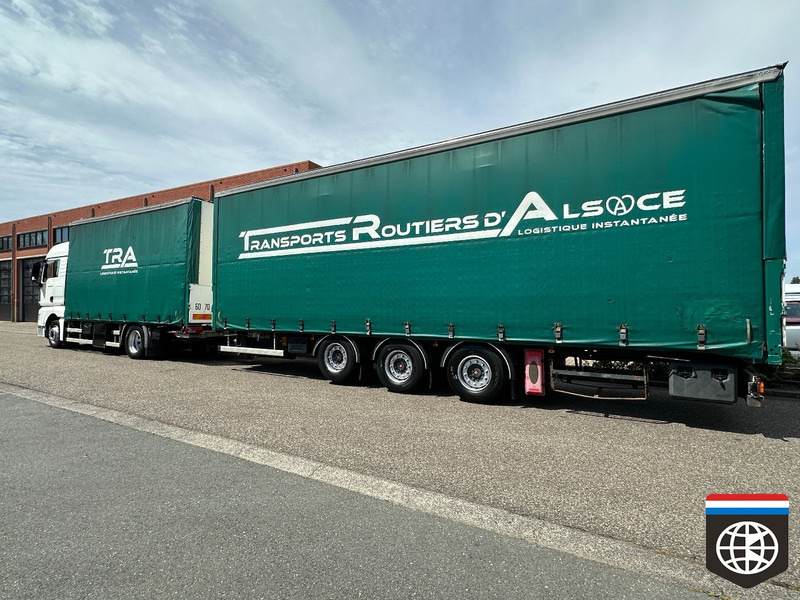 MAN TGX 18 440 NIGHT A/C - RETARDER - COMBI FREUHAUF - Φορτηγό μουσαμάς: φωτογραφία 3 MAN TGX 18 440 NIGHT A/C - RETARDER - COMBI FREUHAUF - Φορτηγό μουσαμάς: φωτογραφία 3