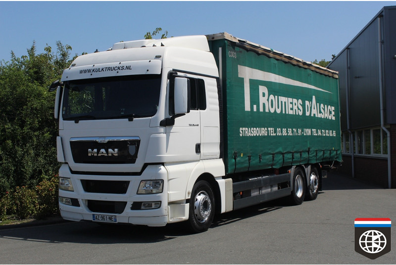 MAN TGX 26 440 RETARDER - NIGHT A/C - Φορτηγό μουσαμάς: φωτογραφία 1 MAN TGX 26 440 RETARDER - NIGHT A/C - Φορτηγό μουσαμάς: φωτογραφία 1