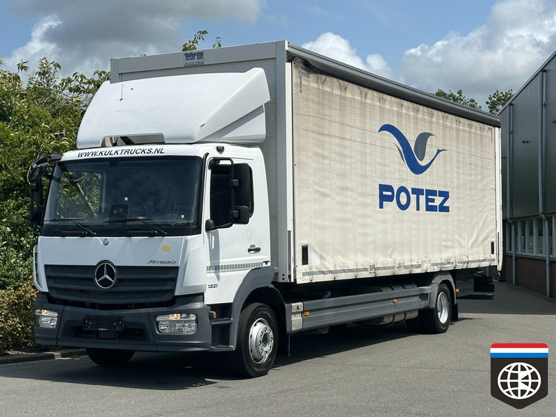 Mercedes-Benz ATEGO 12t - CURTAIN SIDE - HARD FLOOR 8.5m box - AIRCO - Φορτηγό μουσαμάς: φωτογραφία 1 Mercedes-Benz ATEGO 12t - CURTAIN SIDE - HARD FLOOR 8.5m box - AIRCO - Φορτηγό μουσαμάς: φωτογραφία 1