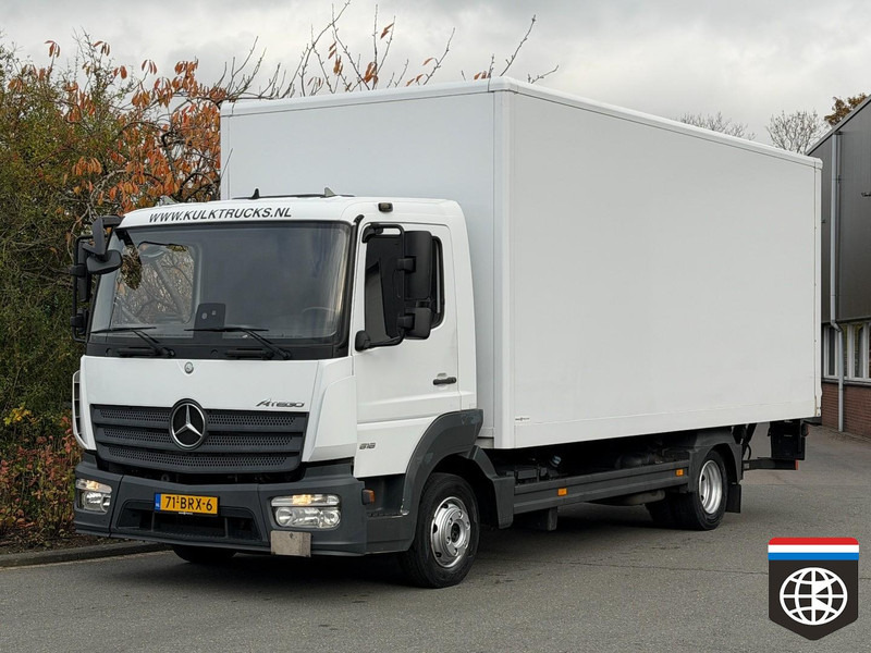 Mercedes-Benz ATEGO 818 TAIL LIFT / TACHO 2 / GOOD TYRES - Φορτηγό κόφα: φωτογραφία 1 Mercedes-Benz ATEGO 818 TAIL LIFT / TACHO 2 / GOOD TYRES - Φορτηγό κόφα: φωτογραφία 1