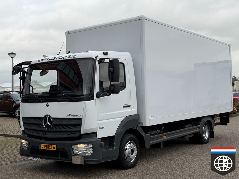 Mercedes-Benz ATEGO 818 TAIL LIFT / TACHO 2 / GOOD TYRES - Φορτηγό κόφα: φωτογραφία 2 Mercedes-Benz ATEGO 818 TAIL LIFT / TACHO 2 / GOOD TYRES - Φορτηγό κόφα: φωτογραφία 2