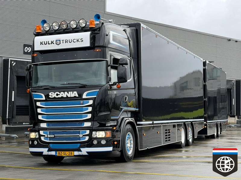 Scania R 500 B 6X2*4 FULL SET - HOLLAND SHOW TRUCK - 2X TAIL LIFT - CONCOURSTAAT - MANUAL - Φορτηγό ψυγείο: φωτογραφία 1 Scania R 500 B 6X2*4 FULL SET - HOLLAND SHOW TRUCK - 2X TAIL LIFT - CONCOURSTAAT - MANUAL - Φορτηγό ψυγείο: φωτογραφία 1