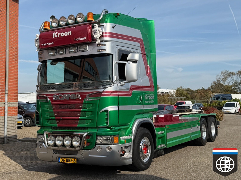 Scania R620 25 T HOOKLIFT / HOLLAND TRUCK / HOOK-CRANE HYDRAULIC - Φορτηγό φόρτωσης γάντζου: φωτογραφία 2 Scania R620 25 T HOOKLIFT / HOLLAND TRUCK / HOOK-CRANE HYDRAULIC - Φορτηγό φόρτωσης γάντζου: φωτογραφία 2