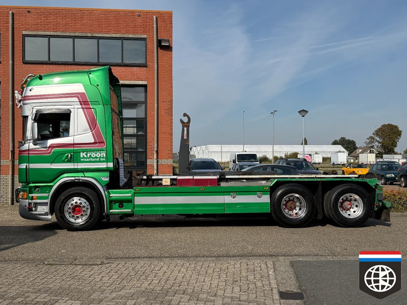 Scania R620 25 T HOOKLIFT / HOLLAND TRUCK / HOOK-CRANE HYDRAULIC - Φορτηγό φόρτωσης γάντζου: φωτογραφία 3 Scania R620 25 T HOOKLIFT / HOLLAND TRUCK / HOOK-CRANE HYDRAULIC - Φορτηγό φόρτωσης γάντζου: φωτογραφία 3