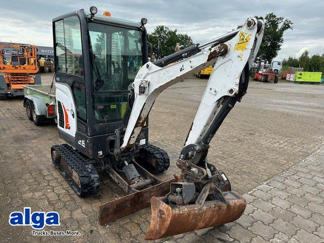 Bobcat E19, Verstelllaufwerk, Greifer + Hammer, Löffel - Μίνι εκσκαφέας: φωτογραφία 1 Bobcat E19, Verstelllaufwerk, Greifer + Hammer, Löffel - Μίνι εκσκαφέας: φωτογραφία 1