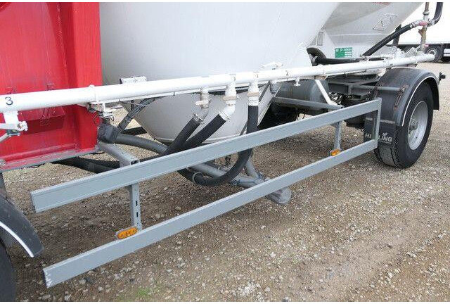 Feldbinder H.EUT 31.2, 31m³, 3 Domdeckel, Alu-Felgen, Luft - Ρυμούλκα βυτίο: φωτογραφία 5 Feldbinder H.EUT 31.2, 31m³, 3 Domdeckel, Alu-Felgen, Luft - Ρυμούλκα βυτίο: φωτογραφία 5