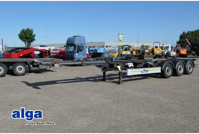 Fliegl SDS 380 SDS01, 20/30 & 40 Fuß Container, BPW - Επικαθήμενο με χαμηλό δάπεδο: φωτογραφία 1 Fliegl SDS 380 SDS01, 20/30 & 40 Fuß Container, BPW - Επικαθήμενο με χαμηλό δάπεδο: φωτογραφία 1