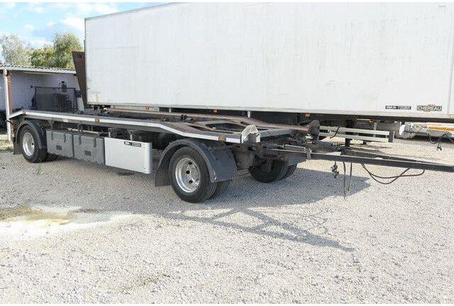 HKM G 18 ZL 5,0, Außenroller 5 bis 7m, Luftfederun - Ρυμούλκα μεταφοράς εμπορευματοκιβωτίων/ Κινητό αμάξωμα: φωτογραφία 2 HKM G 18 ZL 5,0, Außenroller 5 bis 7m, Luftfederun - Ρυμούλκα μεταφοράς εμπορευματοκιβωτίων/ Κινητό αμάξωμα: φωτογραφία 2