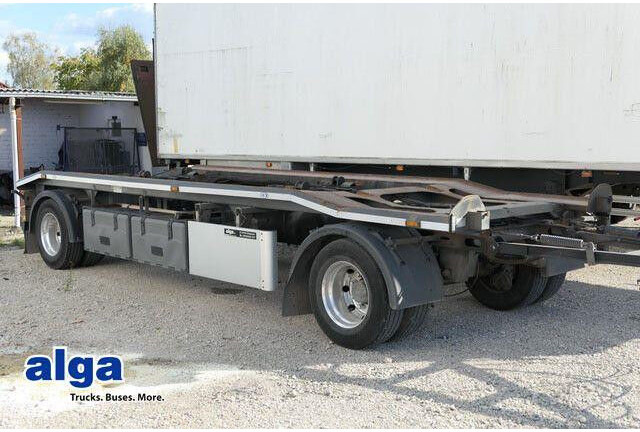 HKM G 18 ZL 5,0, Außenroller 5 bis 7m, Luftfederun - Ρυμούλκα μεταφοράς εμπορευματοκιβωτίων/ Κινητό αμάξωμα: φωτογραφία 1 HKM G 18 ZL 5,0, Außenroller 5 bis 7m, Luftfederun - Ρυμούλκα μεταφοράς εμπορευματοκιβωτίων/ Κινητό αμάξωμα: φωτογραφία 1