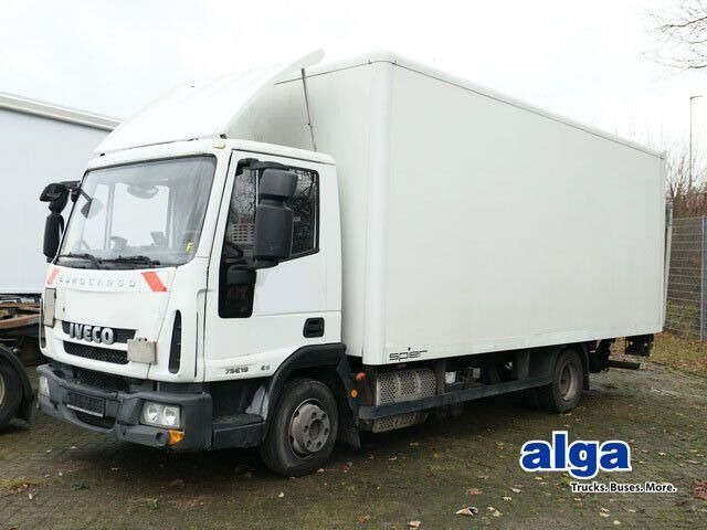 Iveco 75E19 4x2, 6.100mm lang, LBW, Kilma, Luftfede. - Φορτηγό κόφα: φωτογραφία 1 Iveco 75E19 4x2, 6.100mm lang, LBW, Kilma, Luftfede. - Φορτηγό κόφα: φωτογραφία 1