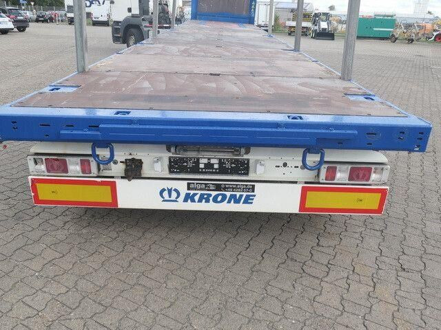 Krone SD, Containerverschlüsse, Luft-Lift, BPW, Rungen - Επικαθήμενο πλατφόρμα/ Καρότσα: φωτογραφία 5 Krone SD, Containerverschlüsse, Luft-Lift, BPW, Rungen - Επικαθήμενο πλατφόρμα/ Καρότσα: φωτογραφία 5