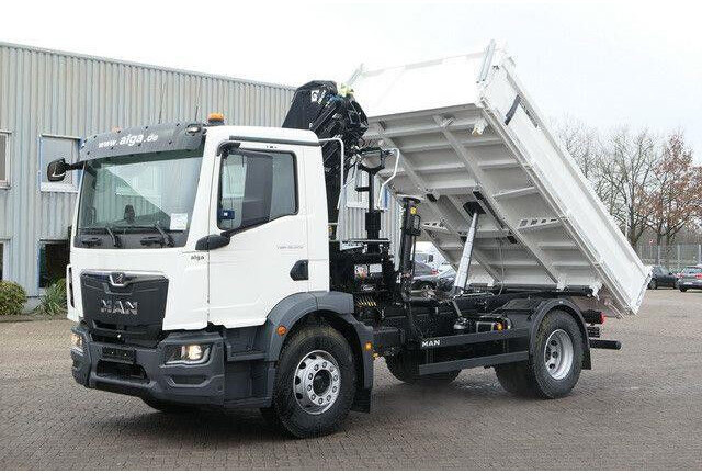 MAN 18.320 TGM BB, Kran Hiab X-Hiduo 138, Funk, AHK - Φορτηγό ανατρεπόμενο: φωτογραφία 4 MAN 18.320 TGM BB, Kran Hiab X-Hiduo 138, Funk, AHK - Φορτηγό ανατρεπόμενο: φωτογραφία 4