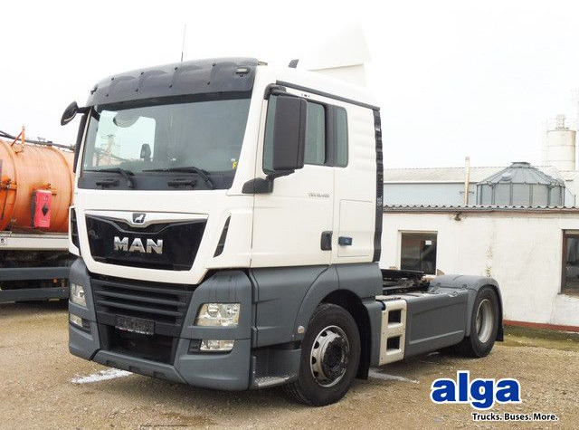MAN 18.400 TGX 4x2, LX-Fhs.,Standklima,Bett, 2x Tank - Τράκτορας: φωτογραφία 1 MAN 18.400 TGX 4x2, LX-Fhs.,Standklima,Bett, 2x Tank - Τράκτορας: φωτογραφία 1