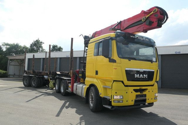 MAN 26.540 TGX/6x4/540 PS/Kran Epsilon/Blattfederung - Τράκτορας: φωτογραφία 1 MAN 26.540 TGX/6x4/540 PS/Kran Epsilon/Blattfederung - Τράκτορας: φωτογραφία 1