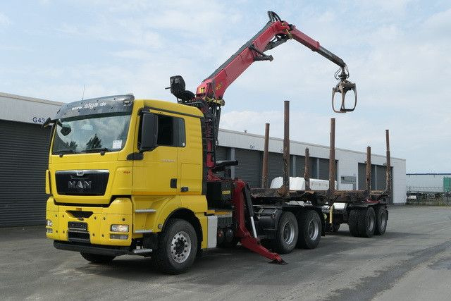 MAN 26.540 TGX/6x4/540 PS/Kran Epsilon/Blattfederung - Τράκτορας: φωτογραφία 4 MAN 26.540 TGX/6x4/540 PS/Kran Epsilon/Blattfederung - Τράκτορας: φωτογραφία 4