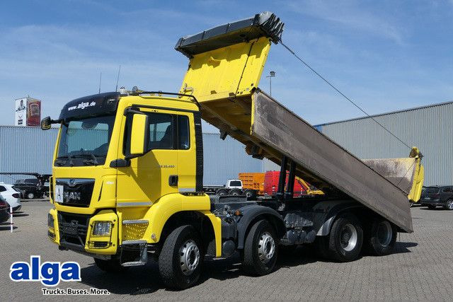 MAN 35.460 TGS BB 8x4, Meiller, Bordmatik, Intarder - Φορτηγό ανατρεπόμενο: φωτογραφία 1 MAN 35.460 TGS BB 8x4, Meiller, Bordmatik, Intarder - Φορτηγό ανατρεπόμενο: φωτογραφία 1