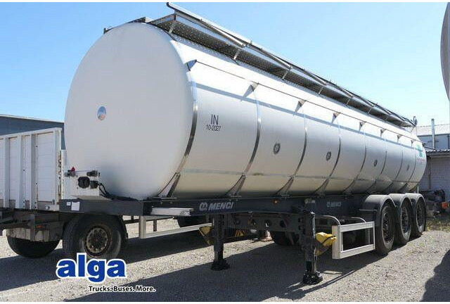 Menci SA 105, Lebensmittel, 32m³, Iso, Spülleitung - Επικαθήμενο βυτίο: φωτογραφία 1 Menci SA 105, Lebensmittel, 32m³, Iso, Spülleitung - Επικαθήμενο βυτίο: φωτογραφία 1