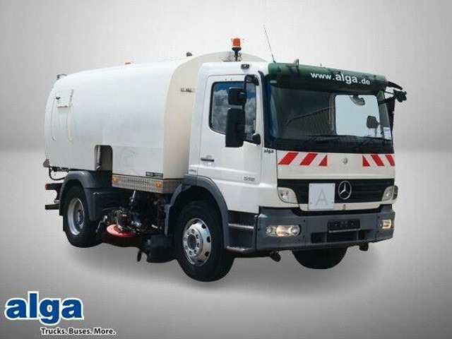 Mercedes-Benz 1518 LKO Atego 4x2, Kobit-Aufbau, 8m³,Wassertank - Σάρωθρο δρόμων: φωτογραφία 1 Mercedes-Benz 1518 LKO Atego 4x2, Kobit-Aufbau, 8m³,Wassertank - Σάρωθρο δρόμων: φωτογραφία 1