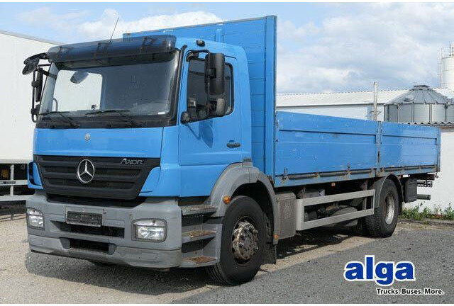 Mercedes-Benz 1833 L Axor 4x2, 7.200mm lang, AHK, Gerüst,Klima - Φορτηγό με ανοιχτή καρότσα: φωτογραφία 1 Mercedes-Benz 1833 L Axor 4x2, 7.200mm lang, AHK, Gerüst,Klima - Φορτηγό με ανοιχτή καρότσα: φωτογραφία 1