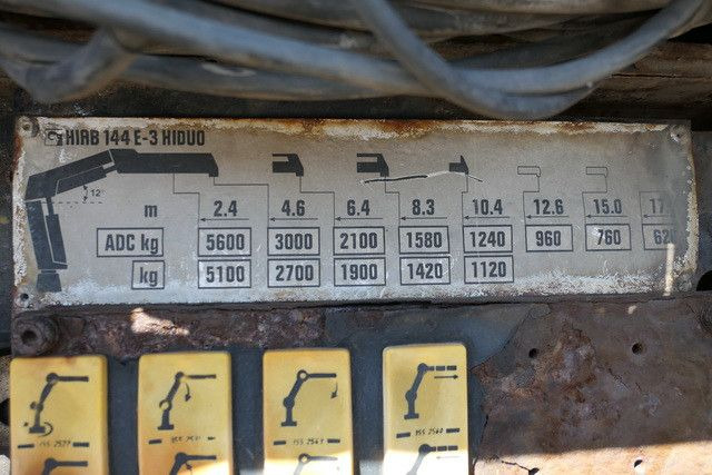 Mercedes-Benz 1844 L Actros 4x2, Hiab 144E-3, Funk, Voll-Luft - Φορτηγό με ανοιχτή καρότσα, Φορτηγό με γερανό: φωτογραφία 5 Mercedes-Benz 1844 L Actros 4x2, Hiab 144E-3, Funk, Voll-Luft - Φορτηγό με ανοιχτή καρότσα, Φορτηγό με γερανό: φωτογραφία 5