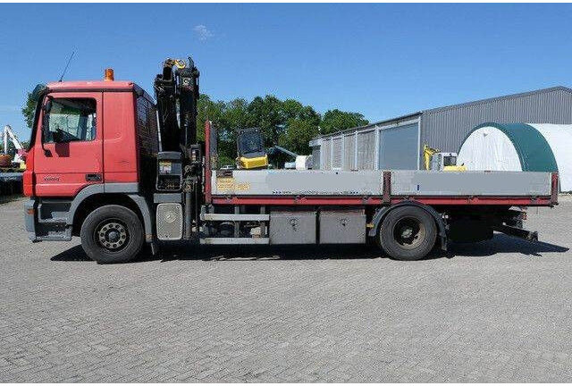 Mercedes-Benz 1844 L Actros 4x2, Hiab 144E-3, Funk, Voll-Luft - Φορτηγό με ανοιχτή καρότσα: φωτογραφία 2 Mercedes-Benz 1844 L Actros 4x2, Hiab 144E-3, Funk, Voll-Luft - Φορτηγό με ανοιχτή καρότσα: φωτογραφία 2