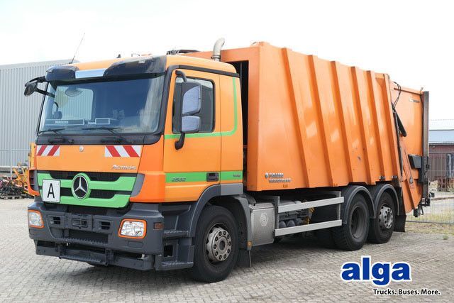 Mercedes-Benz 2532 L Actros 6c2, Faun, Zöller, 24m³, MP3, AC - Απορριμματοφόρο: φωτογραφία 1 Mercedes-Benz 2532 L Actros 6c2, Faun, Zöller, 24m³, MP3, AC - Απορριμματοφόρο: φωτογραφία 1
