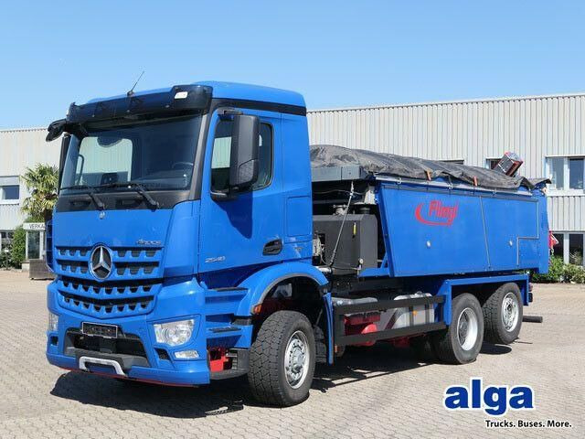 Mercedes-Benz 2548 L Arocs HAD 6x4, Asphalt, Bitumen, Fliegl - Μηχανών ασφάλτου: φωτογραφία 1 Mercedes-Benz 2548 L Arocs HAD 6x4, Asphalt, Bitumen, Fliegl - Μηχανών ασφάλτου: φωτογραφία 1