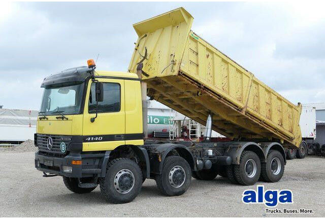 Mercedes-Benz 4140 AK Actros, Allrad, alter Tacho, 4x am Lager - Φορτηγό ανατρεπόμενο: φωτογραφία 1 Mercedes-Benz 4140 AK Actros, Allrad, alter Tacho, 4x am Lager - Φορτηγό ανατρεπόμενο: φωτογραφία 1