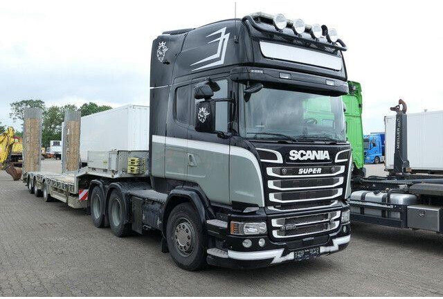 Scania R 580 6x2, Retarder, Klima, Hydr., Voll-Luft - Τράκτορας: φωτογραφία 2 Scania R 580 6x2, Retarder, Klima, Hydr., Voll-Luft - Τράκτορας: φωτογραφία 2
