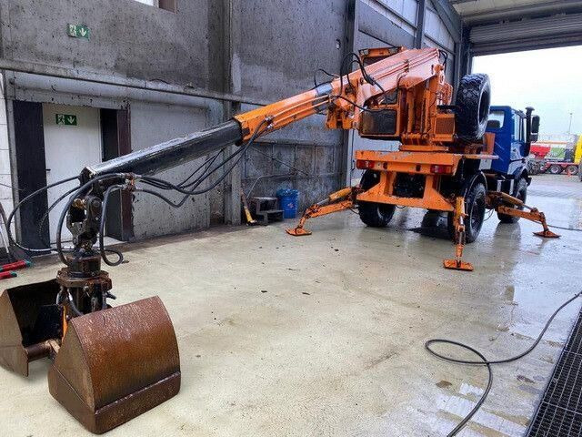 Unimog U 1450 4x4, Kran, Seilwinde - Κατασκευή μηχανήματα: φωτογραφία 3 Unimog U 1450 4x4, Kran, Seilwinde - Κατασκευή μηχανήματα: φωτογραφία 3