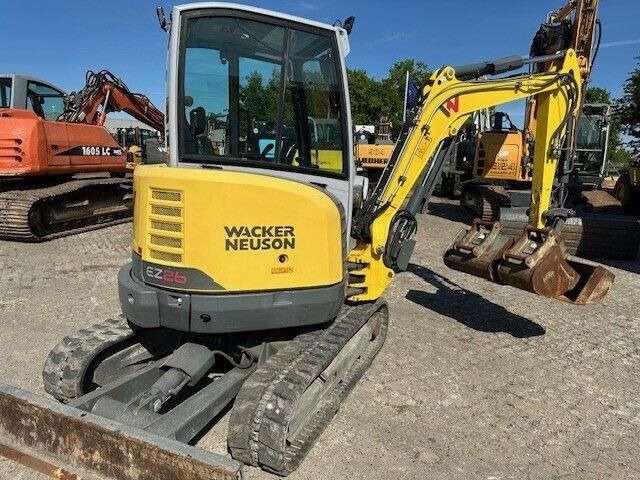 Wacker EZ 26, Hydr. S.W.S., 3x Löffel, Gummikette, TOP - Μίνι εκσκαφέας: φωτογραφία 4 Wacker EZ 26, Hydr. S.W.S., 3x Löffel, Gummikette, TOP - Μίνι εκσκαφέας: φωτογραφία 4