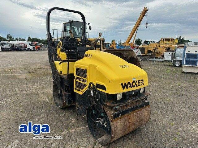 Wacker RD27-100, Tandem, 1m Bandagen, Vibration - Οδοστρωτήρας: φωτογραφία 1 Wacker RD27-100, Tandem, 1m Bandagen, Vibration - Οδοστρωτήρας: φωτογραφία 1