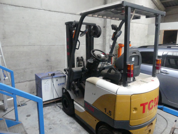 Chariot élévateur TCM FB15-6 - Ηλεκτροκίνητο περονοφόρο: φωτογραφία 2 Chariot élévateur TCM FB15-6 - Ηλεκτροκίνητο περονοφόρο: φωτογραφία 2